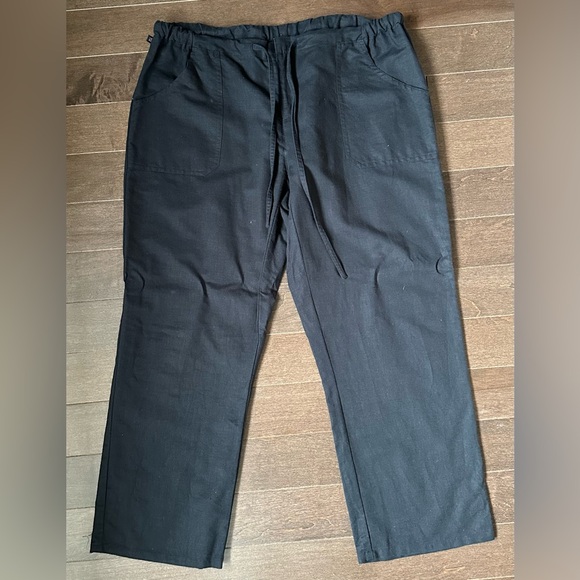 Polo Ralph Lauren Pants - NWOT Polo Ralph Lauren Black Drawstring Linen Pants